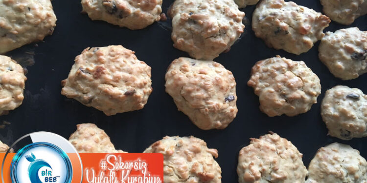 Şekersiz, Kuru Meyveli, Yulaflı Kurabiye Tarifi