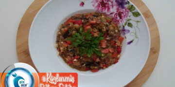 Közlenmiş Patlıcan Salatası Tarifi
