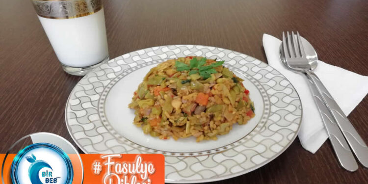 Zeytinyağlı Fasulye Diblesi Tarifi